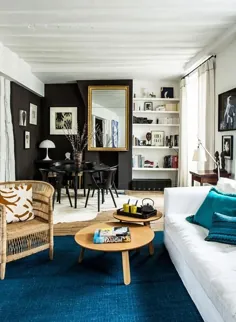 داخلی های فرانسوی زیبا ، ایده های رنگارنگ و زیبا آپارتمان برای اتاق های کوچک