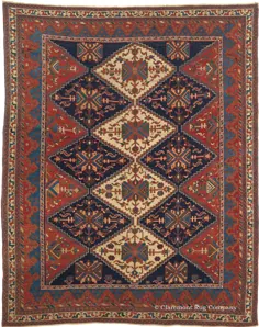 تاریخچه و طراحی هنری فرشهای ایرانی عتیقه افشار |  راهنمای نوع فرش