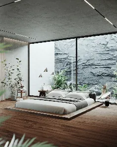 اتاق خواب طبیعی