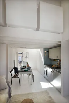 ایده های کوچک و شیک آپارتمان های کوچک پاریس LSL Architects