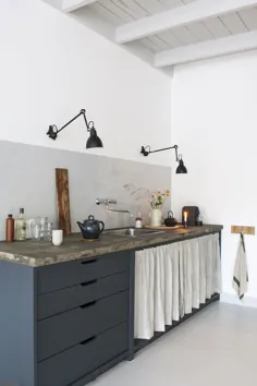 آشپزخانه هفته: آشپزخانه پرده ای ، نسخه مدرن هلندی - Remodelista