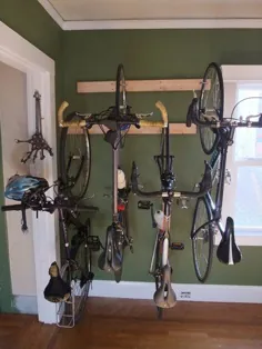 قفسه دوچرخه / ذخیره سازی دوچرخه برای خانه یا آپارتمان