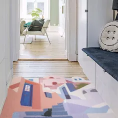 فرش های ورودی PVC / حصیر به سبک ژاپنی / حصیر ورودی خانه / طبقه |  اتسی