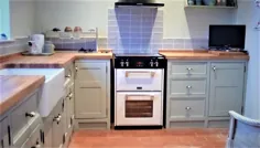 آشپزخانه زیبا "خاکستری فرانسوی"