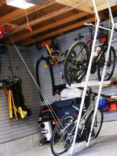 گاراژ خود را با راه حل های ذخیره سازی دوچرخه خلاق - Nuvo Garage بازیابی کنید