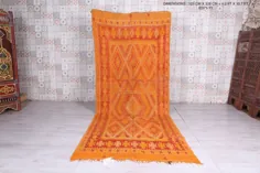 فرش دستبافت مراکشی 4.2 FT X 10.7 FT