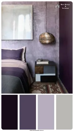 پالت رنگی برای اتاق خواب