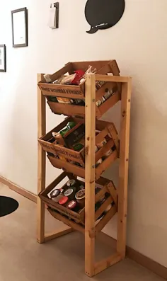 قفسه جعبه نوشیدنی بدون جعبه شراب.  قفسه ذخیره سازی کابینت آشپزخانه کابینت آشپزخانه قفسه دیواری کمد چوب شهری