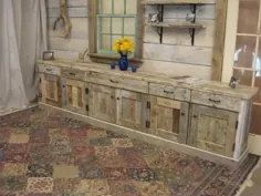 کابینت تخته چوبی Driftwood 120 x 15 x 29H |  اتسی