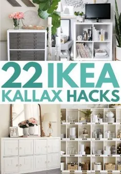 21 هک IKEA Kallax که اکنون در خانه خود نیاز دارید