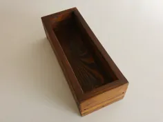 کاشت و جعبه تزئینی چوبی دست ساز | اتسی