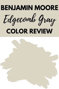 بنجامین مور Edgecomb Grey HC-173