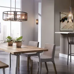 وسایل روشنایی اتاق ناهارخوری - برخی از انواع الهام بخش - الهامات طراحی داخلی
