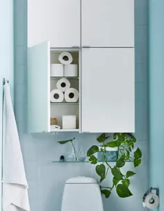 17 روش برای افزودن فضای ذخیره سازی به دیوارهای حمام خود