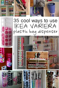 35 مورد استفاده برای توزیع کننده کیسه های پلاستیکی VARIERA IKEA - House of Hepworths