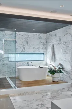 61 ایده لوکس مدرن برای طراحی حمام