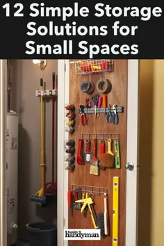 12 راه حل ذخیره سازی ساده برای فضاهای کوچک