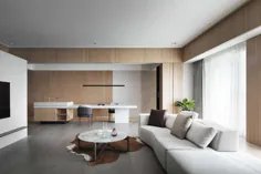 آپارتمان در تایپه توسط C.H.  طراحی داخلی |  HomeAdore