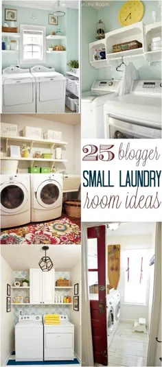 25 ایده اتاق رختشویی کوچک