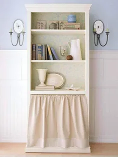 با این ایده های قبل و بعد از ایجاد قفسه کتاب ، قفسه های ساده را متحول کنید