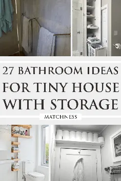 27 ایده حمام برای خانه کوچک با ذخیره سازی ~ Matchness.com