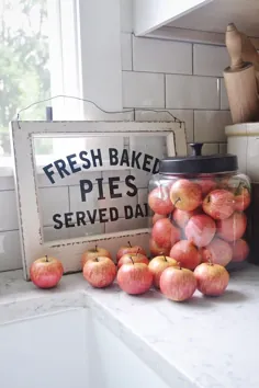 Farmhouse Apple Home Decor Decors برای افزودن جذابیت Fall - بازار کلبه