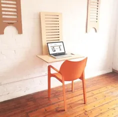 WallStand Stehpult Wand montiert ergonomisches Büro mit verstellbaren Regalen für دفتر خانه