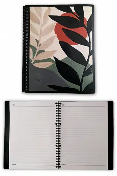 دفتریادداشت کلاسوری کشویی پاپکو با جلد هنری پاپیه ماشه
