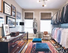 دکوراتور جوانا جونز یک آپارتمان تاریخی را در "سیاه و سفیدها" منهتن - کلبه ها و باغ ها تغییر می دهد