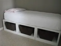 ذخیره سازی DIY در بستر روز