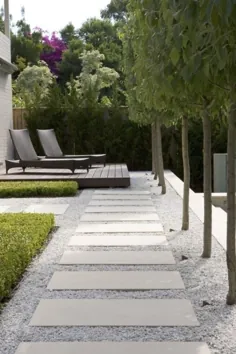 راهروهای مدرن باغ برای نشستن در فضای باز خانه | نوین ...