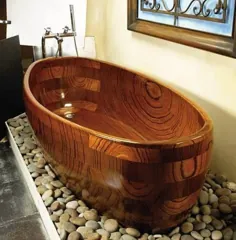 35 ایده طراحی حمام چوبی Super Epic که باید در نظر بگیرید |  زیبایی خانگی - ایده های الهام بخش برای خانه شما.
