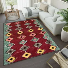 فرش پنبه ای و فرش مراکشی و فرش آزیلال |  اتسی