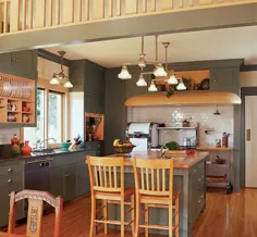 یک خانه به سبک دشت یک آشپزخانه احیا می کند - مجله Old House Journal