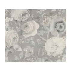 تصاویر پس زمینه گلهای نقاشی شده Miranda Grey - 20 x 396 x 0.025 (20 x 396 x 0.025)، خاکستری ، مزیت