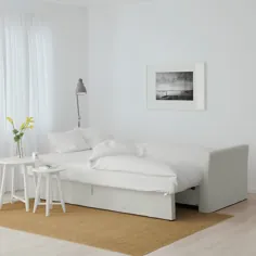 مبل خوابیده HOLMSUND ، Orrsta سفید-خاکستری روشن - IKEA
