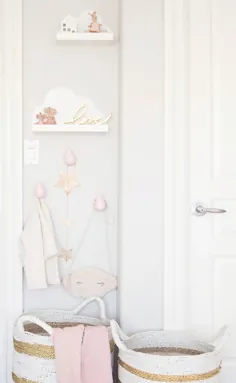 رز کوارتز Pantone برای زیبا ترین اتاق دختر کوچک ساخته شده است