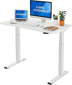 (eBay) Flexispot نصب سریع میز ایستاده EC9 میز برقی قابل تنظیم 48 x +
