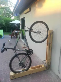 قفسه های دوچرخه سواری: 16 راه برای ساخت پالت رک دوچرخه سازی • 1001 پالت