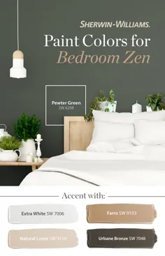 رنگهای آرامش بخش برای اتاق خواب