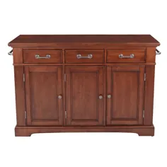OSP Home Furnishings Country Vintage Oak Kitchen Large Kitchen Island-BP-4202-947DL - انبار خانه