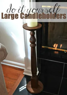 نگهدارنده شمع بزرگ DIY: زیر 25 دلار |  ایده های خلاقانه امروز