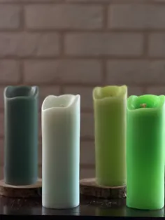 شمع لومینس، دکوری و قابل استفاده در همه‌جا