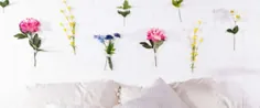 14 سر تابلوی گل مصنوعی زرق و برق دار - شرکت گلهای مصنوعی