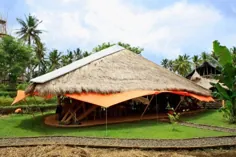 مدرسه سبز ساخت بامبو را در اندونزی به نمایش می گذارد