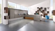 ایده های مدرن طراحی آشپزخانه که نشان دهنده آخرین روند در کابینت آشپزخانه است