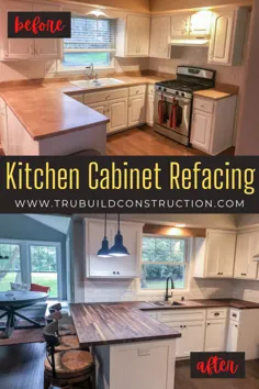 بازسازی آشپزخانه گرم و دعوت کننده قبل و بعد - ساخت و ساز TruBuild