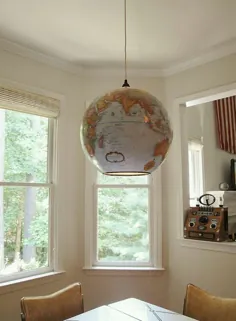 مردم Vintage Globes را به لامپ های منحصر به فرد آویز برمی گردانند