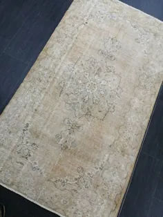 فرش 3.6 X 6.5 خنثی فرش دستباف فرش خنثی اوشاک |  اتسی