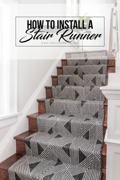 نحوه نصب Stair Runner |  DIY - نعمت گرامی
